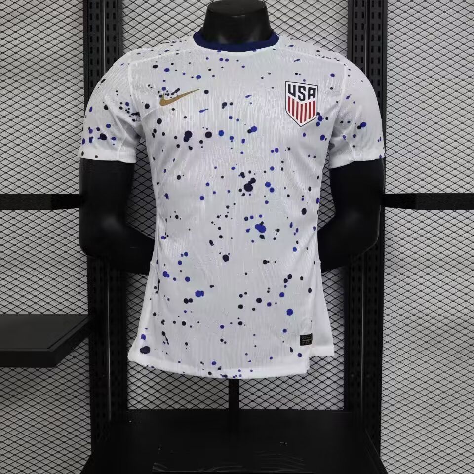 AAA Quality USA 2023 Home Soccer Jersey(Player)